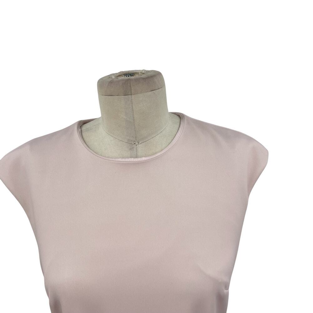 Ted Baker Haliey‎ Everglade Dress Pale Pink Floral Print Size 2 US 6 - Picture 4 of 15